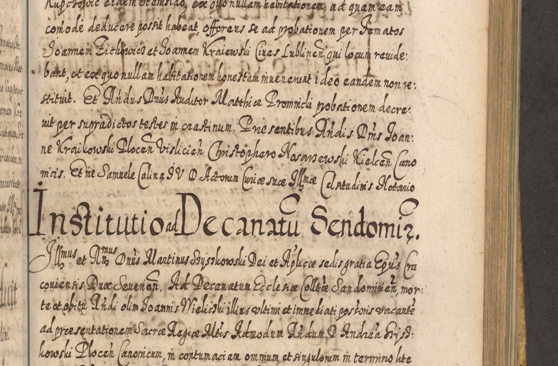 Zdjęcie nr 710 dla obiektu archiwalnego: Acta actorum, causarum spiritualium, civilium, criminalium, obligationum, cessionum, decimarum, testamentorum R. D. Martini Szyszkowski, episcopi Cracoviensis, ducis Severiensis in annis 1617 - 1619. Tomus primus.