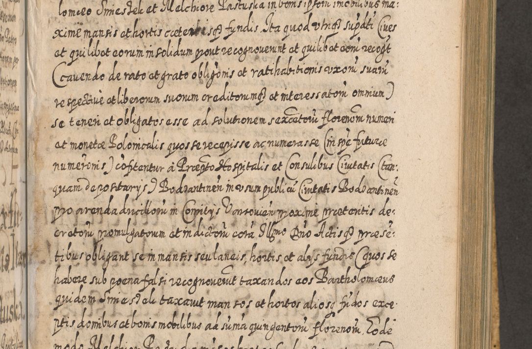 Zdjęcie nr 696 dla obiektu archiwalnego: Acta actorum, causarum spiritualium, civilium, criminalium, obligationum, cessionum, decimarum, testamentorum R. D. Martini Szyszkowski, episcopi Cracoviensis, ducis Severiensis in annis 1617 - 1619. Tomus primus.
