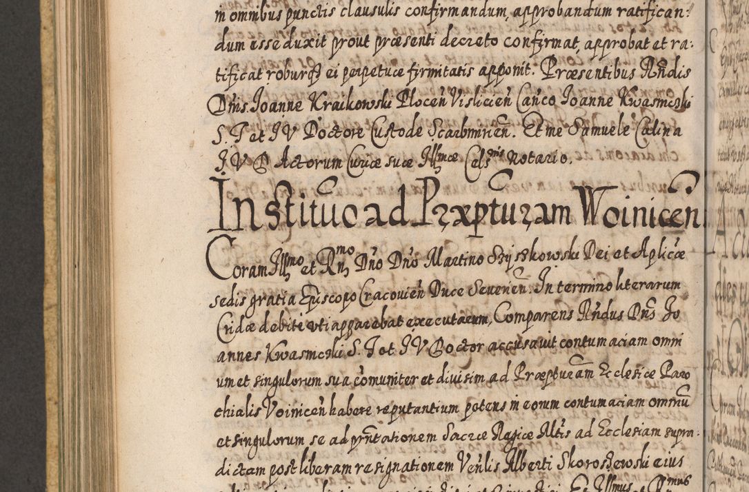 Zdjęcie nr 693 dla obiektu archiwalnego: Acta actorum, causarum spiritualium, civilium, criminalium, obligationum, cessionum, decimarum, testamentorum R. D. Martini Szyszkowski, episcopi Cracoviensis, ducis Severiensis in annis 1617 - 1619. Tomus primus.