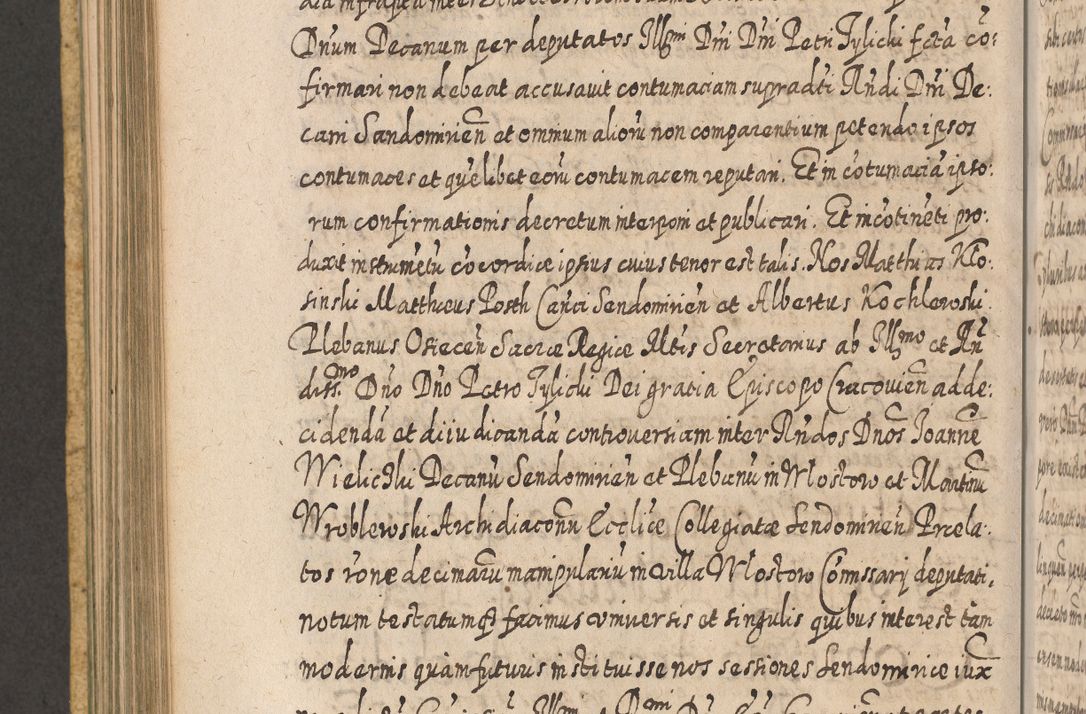 Zdjęcie nr 691 dla obiektu archiwalnego: Acta actorum, causarum spiritualium, civilium, criminalium, obligationum, cessionum, decimarum, testamentorum R. D. Martini Szyszkowski, episcopi Cracoviensis, ducis Severiensis in annis 1617 - 1619. Tomus primus.