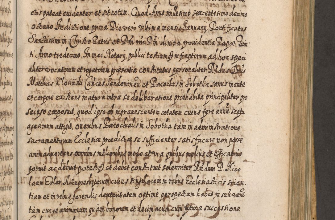 Zdjęcie nr 684 dla obiektu archiwalnego: Acta actorum, causarum spiritualium, civilium, criminalium, obligationum, cessionum, decimarum, testamentorum R. D. Martini Szyszkowski, episcopi Cracoviensis, ducis Severiensis in annis 1617 - 1619. Tomus primus.