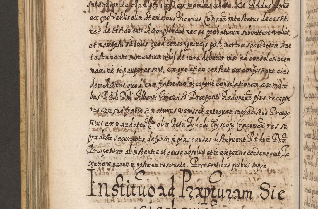 Zdjęcie nr 681 dla obiektu archiwalnego: Acta actorum, causarum spiritualium, civilium, criminalium, obligationum, cessionum, decimarum, testamentorum R. D. Martini Szyszkowski, episcopi Cracoviensis, ducis Severiensis in annis 1617 - 1619. Tomus primus.