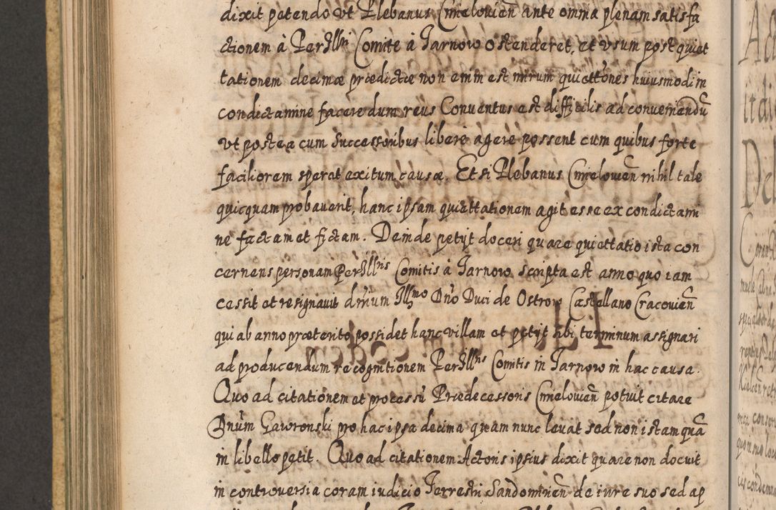 Zdjęcie nr 673 dla obiektu archiwalnego: Acta actorum, causarum spiritualium, civilium, criminalium, obligationum, cessionum, decimarum, testamentorum R. D. Martini Szyszkowski, episcopi Cracoviensis, ducis Severiensis in annis 1617 - 1619. Tomus primus.