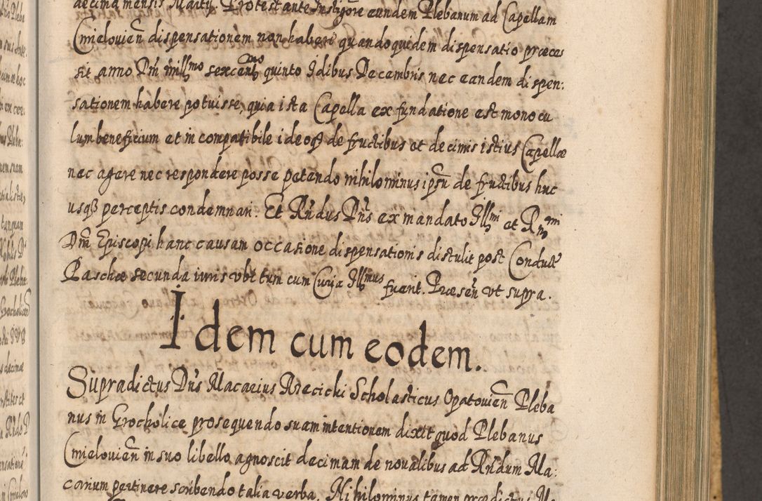 Zdjęcie nr 672 dla obiektu archiwalnego: Acta actorum, causarum spiritualium, civilium, criminalium, obligationum, cessionum, decimarum, testamentorum R. D. Martini Szyszkowski, episcopi Cracoviensis, ducis Severiensis in annis 1617 - 1619. Tomus primus.