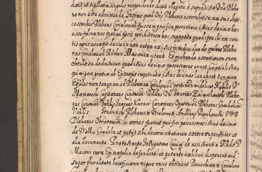 Zdjęcie nr 671 dla obiektu archiwalnego: Acta actorum, causarum spiritualium, civilium, criminalium, obligationum, cessionum, decimarum, testamentorum R. D. Martini Szyszkowski, episcopi Cracoviensis, ducis Severiensis in annis 1617 - 1619. Tomus primus.