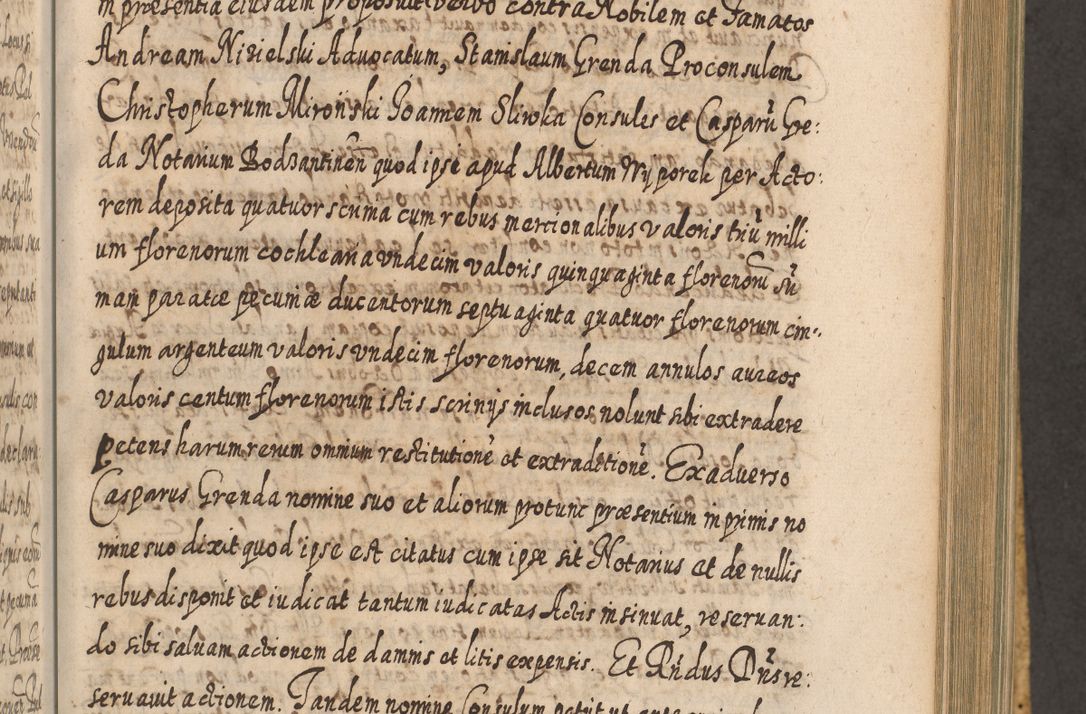 Zdjęcie nr 668 dla obiektu archiwalnego: Acta actorum, causarum spiritualium, civilium, criminalium, obligationum, cessionum, decimarum, testamentorum R. D. Martini Szyszkowski, episcopi Cracoviensis, ducis Severiensis in annis 1617 - 1619. Tomus primus.