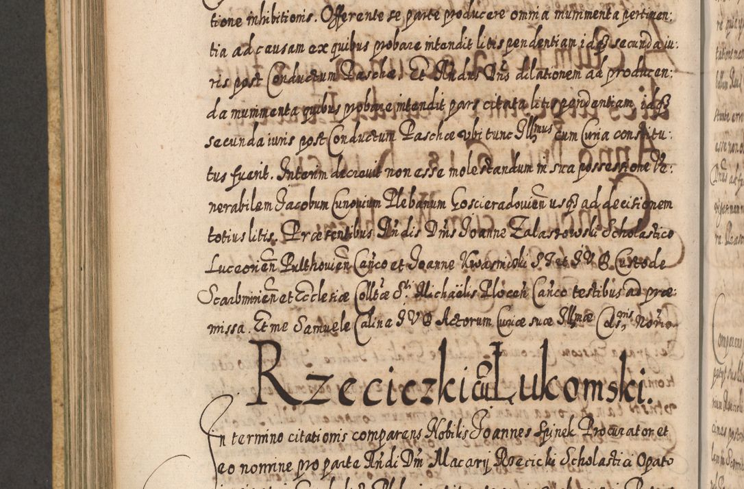 Zdjęcie nr 661 dla obiektu archiwalnego: Acta actorum, causarum spiritualium, civilium, criminalium, obligationum, cessionum, decimarum, testamentorum R. D. Martini Szyszkowski, episcopi Cracoviensis, ducis Severiensis in annis 1617 - 1619. Tomus primus.