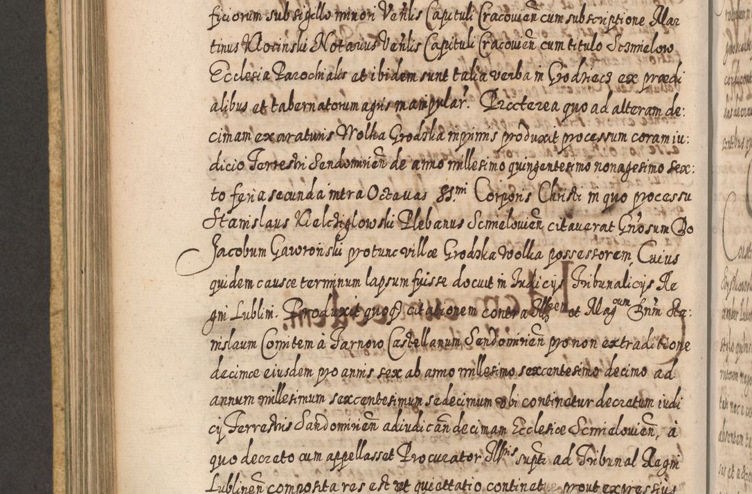 Zdjęcie nr 663 dla obiektu archiwalnego: Acta actorum, causarum spiritualium, civilium, criminalium, obligationum, cessionum, decimarum, testamentorum R. D. Martini Szyszkowski, episcopi Cracoviensis, ducis Severiensis in annis 1617 - 1619. Tomus primus.