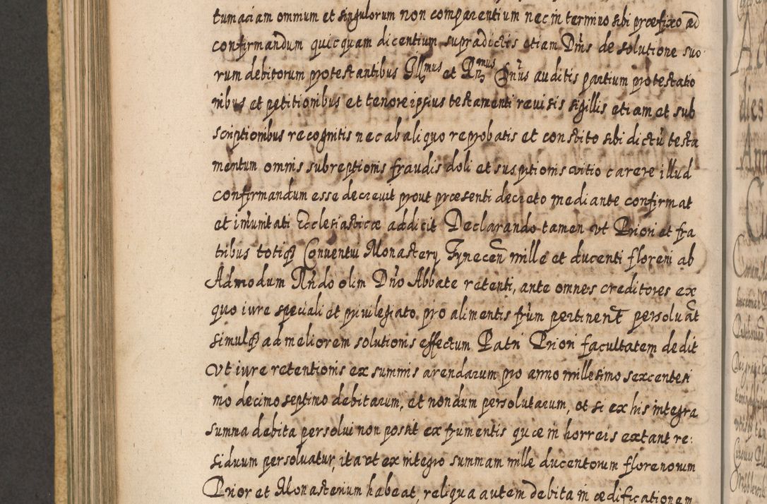 Zdjęcie nr 659 dla obiektu archiwalnego: Acta actorum, causarum spiritualium, civilium, criminalium, obligationum, cessionum, decimarum, testamentorum R. D. Martini Szyszkowski, episcopi Cracoviensis, ducis Severiensis in annis 1617 - 1619. Tomus primus.