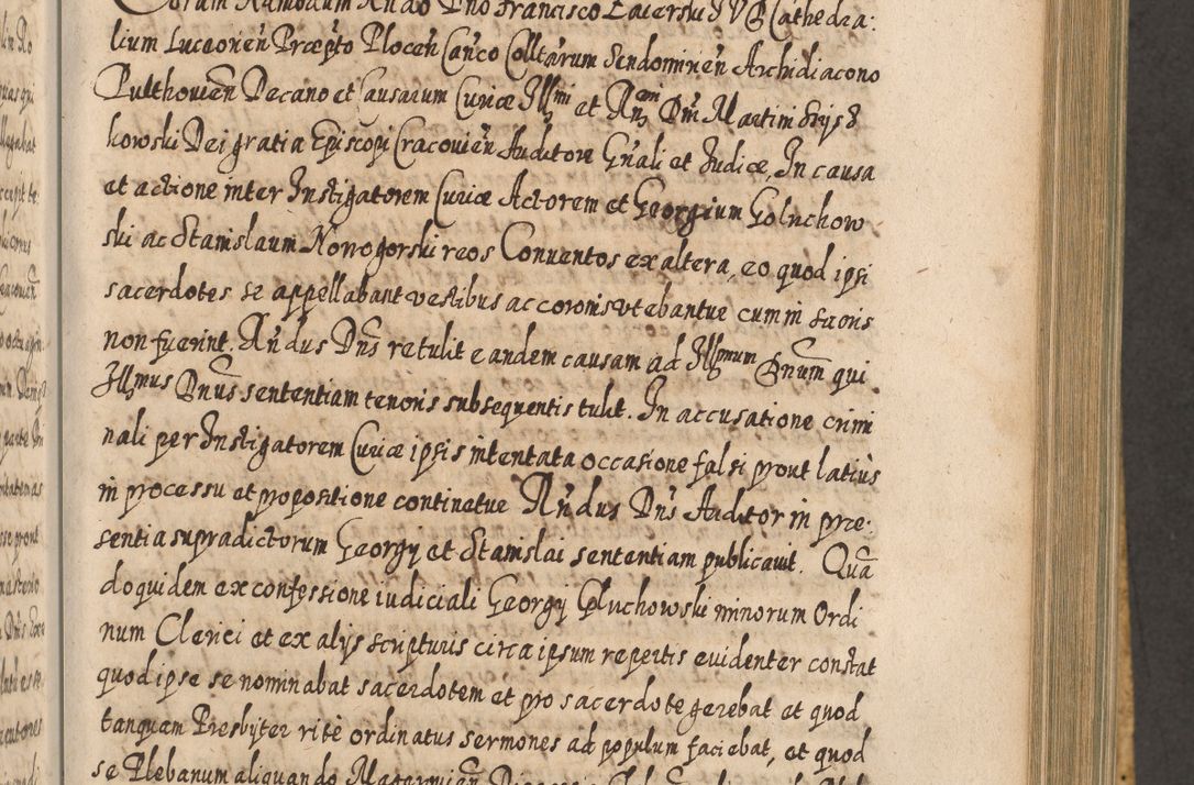 Zdjęcie nr 656 dla obiektu archiwalnego: Acta actorum, causarum spiritualium, civilium, criminalium, obligationum, cessionum, decimarum, testamentorum R. D. Martini Szyszkowski, episcopi Cracoviensis, ducis Severiensis in annis 1617 - 1619. Tomus primus.
