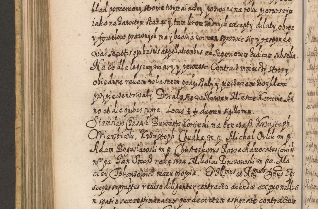 Zdjęcie nr 649 dla obiektu archiwalnego: Acta actorum, causarum spiritualium, civilium, criminalium, obligationum, cessionum, decimarum, testamentorum R. D. Martini Szyszkowski, episcopi Cracoviensis, ducis Severiensis in annis 1617 - 1619. Tomus primus.