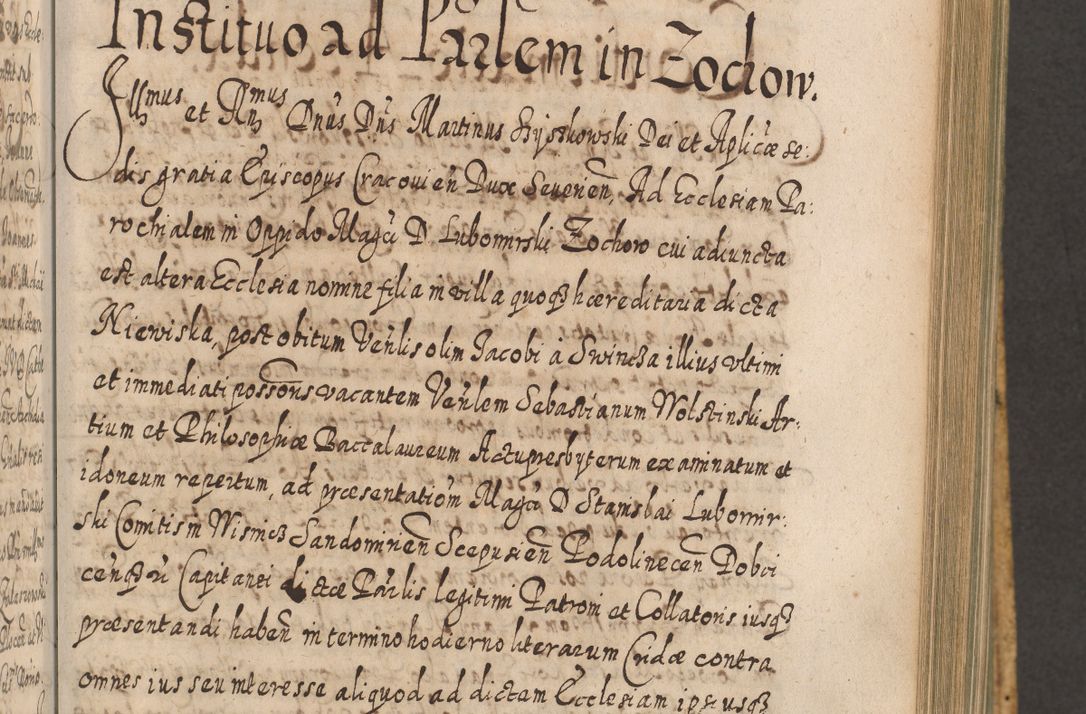 Zdjęcie nr 644 dla obiektu archiwalnego: Acta actorum, causarum spiritualium, civilium, criminalium, obligationum, cessionum, decimarum, testamentorum R. D. Martini Szyszkowski, episcopi Cracoviensis, ducis Severiensis in annis 1617 - 1619. Tomus primus.