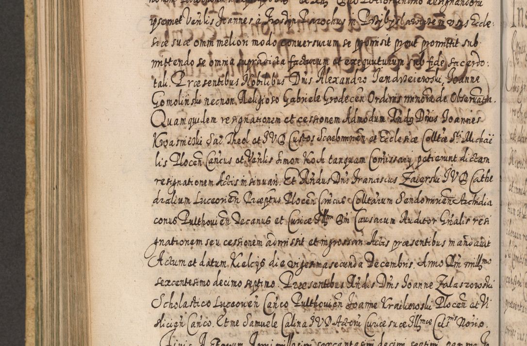 Zdjęcie nr 643 dla obiektu archiwalnego: Acta actorum, causarum spiritualium, civilium, criminalium, obligationum, cessionum, decimarum, testamentorum R. D. Martini Szyszkowski, episcopi Cracoviensis, ducis Severiensis in annis 1617 - 1619. Tomus primus.