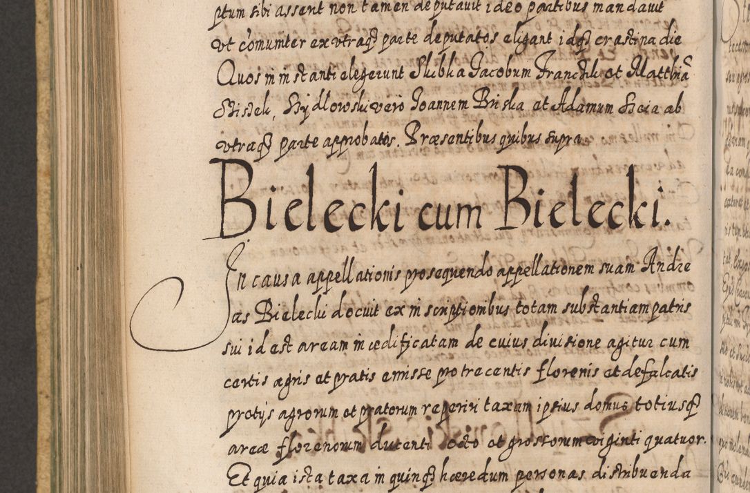 Zdjęcie nr 639 dla obiektu archiwalnego: Acta actorum, causarum spiritualium, civilium, criminalium, obligationum, cessionum, decimarum, testamentorum R. D. Martini Szyszkowski, episcopi Cracoviensis, ducis Severiensis in annis 1617 - 1619. Tomus primus.