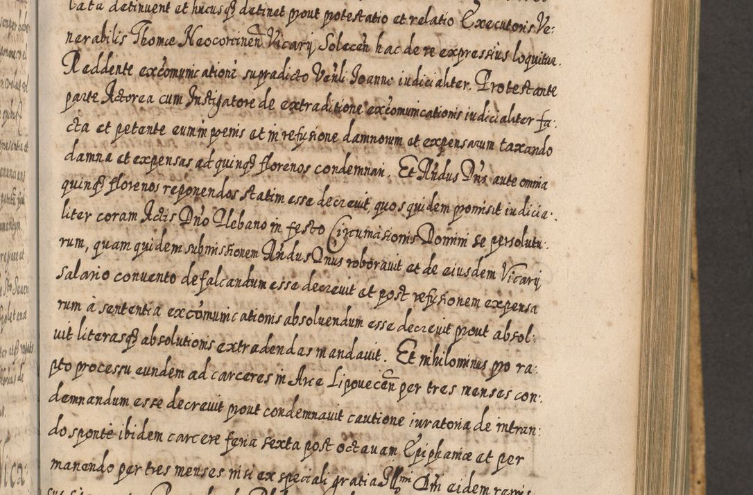 Zdjęcie nr 636 dla obiektu archiwalnego: Acta actorum, causarum spiritualium, civilium, criminalium, obligationum, cessionum, decimarum, testamentorum R. D. Martini Szyszkowski, episcopi Cracoviensis, ducis Severiensis in annis 1617 - 1619. Tomus primus.