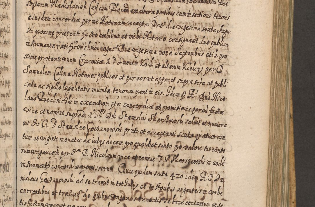 Zdjęcie nr 634 dla obiektu archiwalnego: Acta actorum, causarum spiritualium, civilium, criminalium, obligationum, cessionum, decimarum, testamentorum R. D. Martini Szyszkowski, episcopi Cracoviensis, ducis Severiensis in annis 1617 - 1619. Tomus primus.