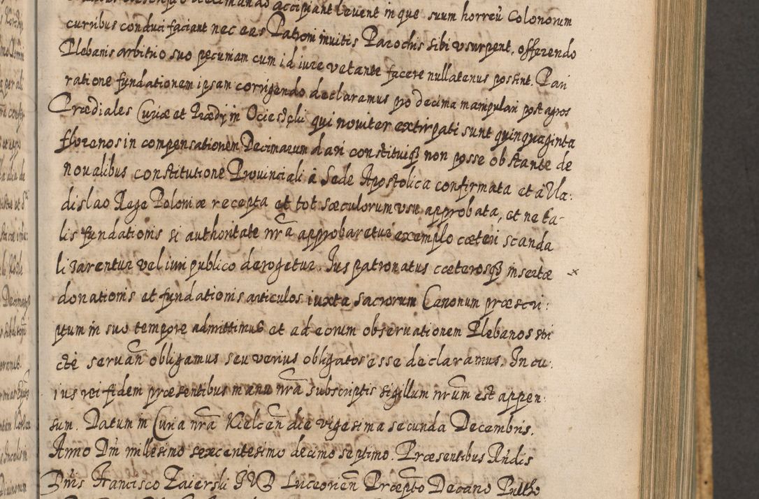Zdjęcie nr 626 dla obiektu archiwalnego: Acta actorum, causarum spiritualium, civilium, criminalium, obligationum, cessionum, decimarum, testamentorum R. D. Martini Szyszkowski, episcopi Cracoviensis, ducis Severiensis in annis 1617 - 1619. Tomus primus.