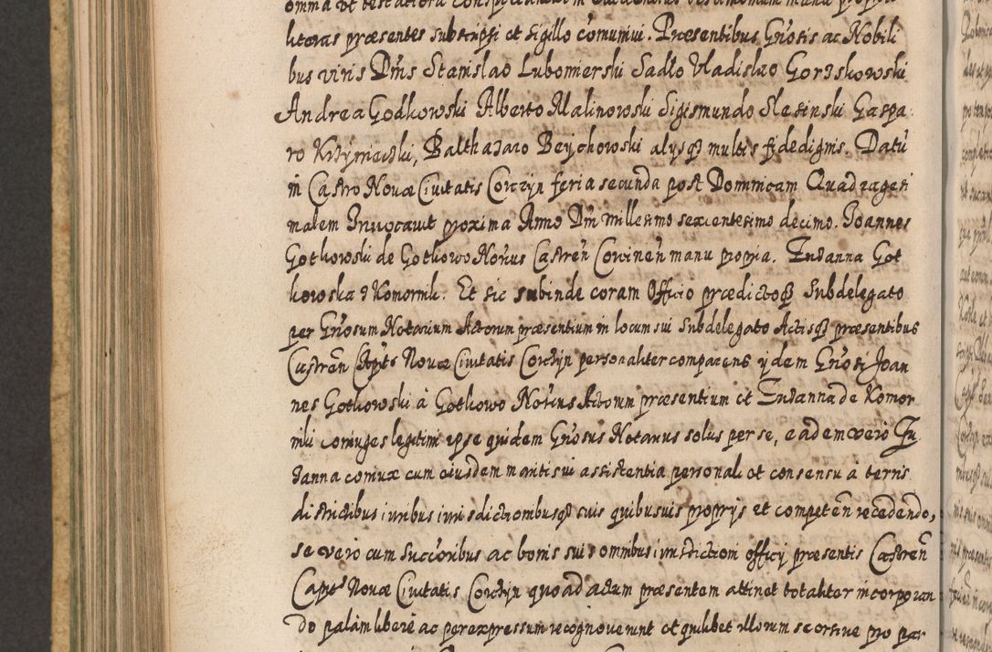 Zdjęcie nr 623 dla obiektu archiwalnego: Acta actorum, causarum spiritualium, civilium, criminalium, obligationum, cessionum, decimarum, testamentorum R. D. Martini Szyszkowski, episcopi Cracoviensis, ducis Severiensis in annis 1617 - 1619. Tomus primus.