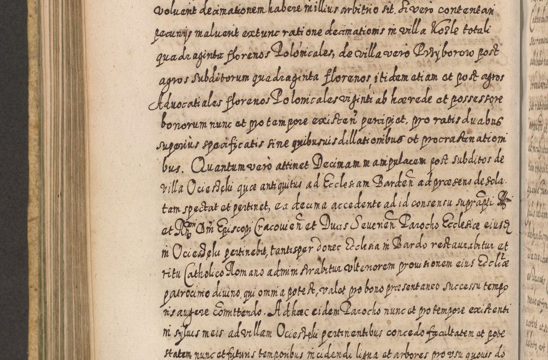 Zdjęcie nr 621 dla obiektu archiwalnego: Acta actorum, causarum spiritualium, civilium, criminalium, obligationum, cessionum, decimarum, testamentorum R. D. Martini Szyszkowski, episcopi Cracoviensis, ducis Severiensis in annis 1617 - 1619. Tomus primus.