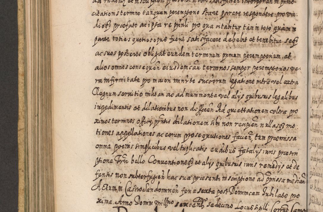 Zdjęcie nr 613 dla obiektu archiwalnego: Acta actorum, causarum spiritualium, civilium, criminalium, obligationum, cessionum, decimarum, testamentorum R. D. Martini Szyszkowski, episcopi Cracoviensis, ducis Severiensis in annis 1617 - 1619. Tomus primus.