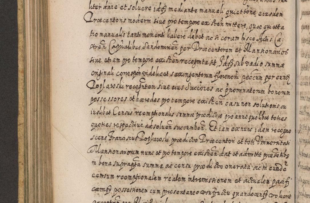 Zdjęcie nr 611 dla obiektu archiwalnego: Acta actorum, causarum spiritualium, civilium, criminalium, obligationum, cessionum, decimarum, testamentorum R. D. Martini Szyszkowski, episcopi Cracoviensis, ducis Severiensis in annis 1617 - 1619. Tomus primus.