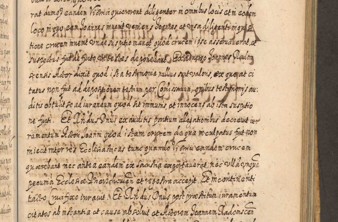 Zdjęcie nr 810 dla obiektu archiwalnego: Acta actorum, causarum spiritualium, civilium, criminalium, obligationum, cessionum, decimarum, testamentorum R. D. Martini Szyszkowski, episcopi Cracoviensis, ducis Severiensis in annis 1617 - 1619. Tomus primus.