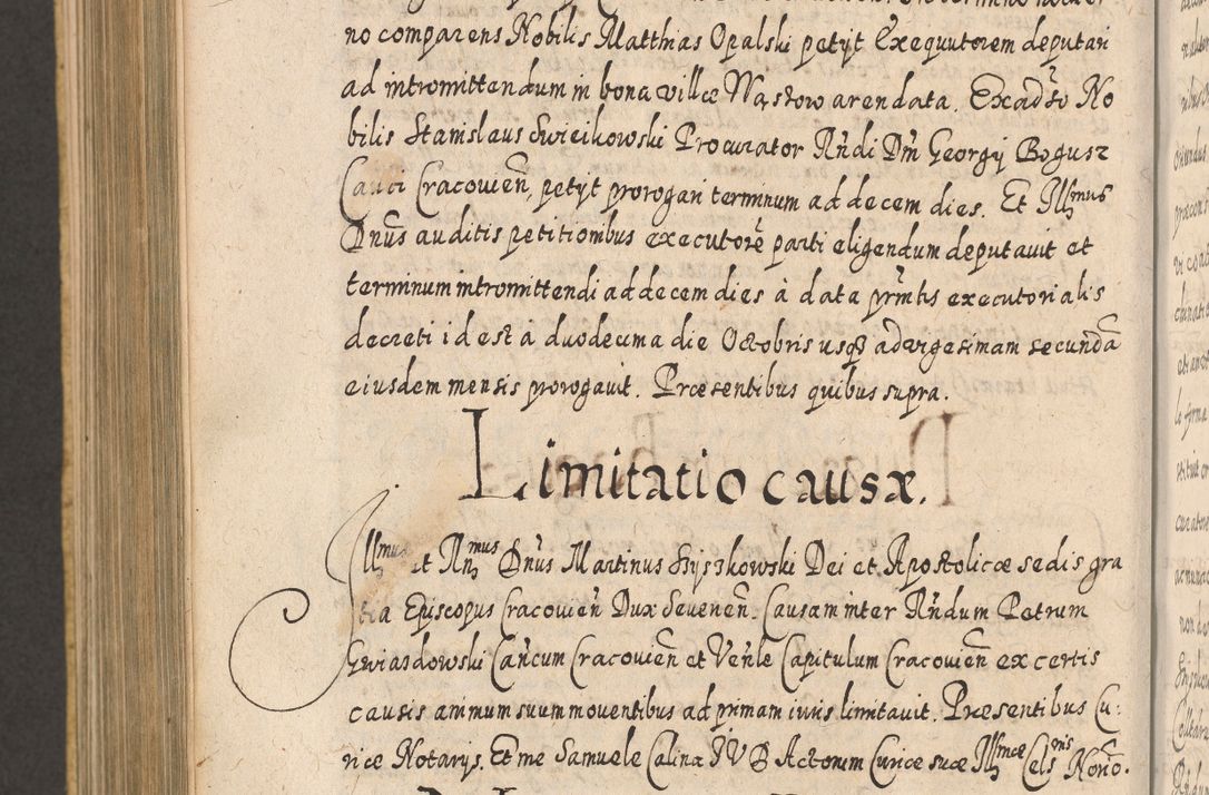 Zdjęcie nr 1006 dla obiektu archiwalnego: Acta actorum, causarum spiritualium, civilium, criminalium, obligationum, cessionum, decimarum, testamentorum R. D. Martini Szyszkowski, episcopi Cracoviensis, ducis Severiensis in annis 1617 - 1619. Tomus primus.
