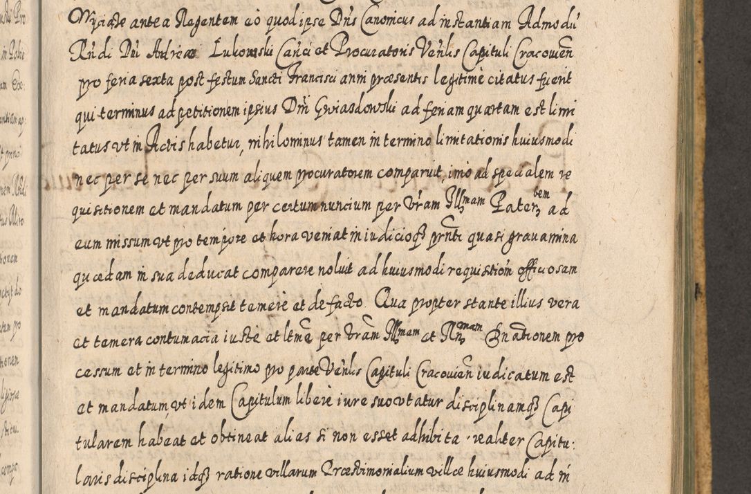 Zdjęcie nr 1001 dla obiektu archiwalnego: Acta actorum, causarum spiritualium, civilium, criminalium, obligationum, cessionum, decimarum, testamentorum R. D. Martini Szyszkowski, episcopi Cracoviensis, ducis Severiensis in annis 1617 - 1619. Tomus primus.