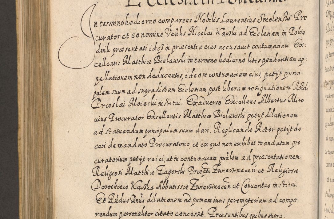 Zdjęcie nr 1000 dla obiektu archiwalnego: Acta actorum, causarum spiritualium, civilium, criminalium, obligationum, cessionum, decimarum, testamentorum R. D. Martini Szyszkowski, episcopi Cracoviensis, ducis Severiensis in annis 1617 - 1619. Tomus primus.