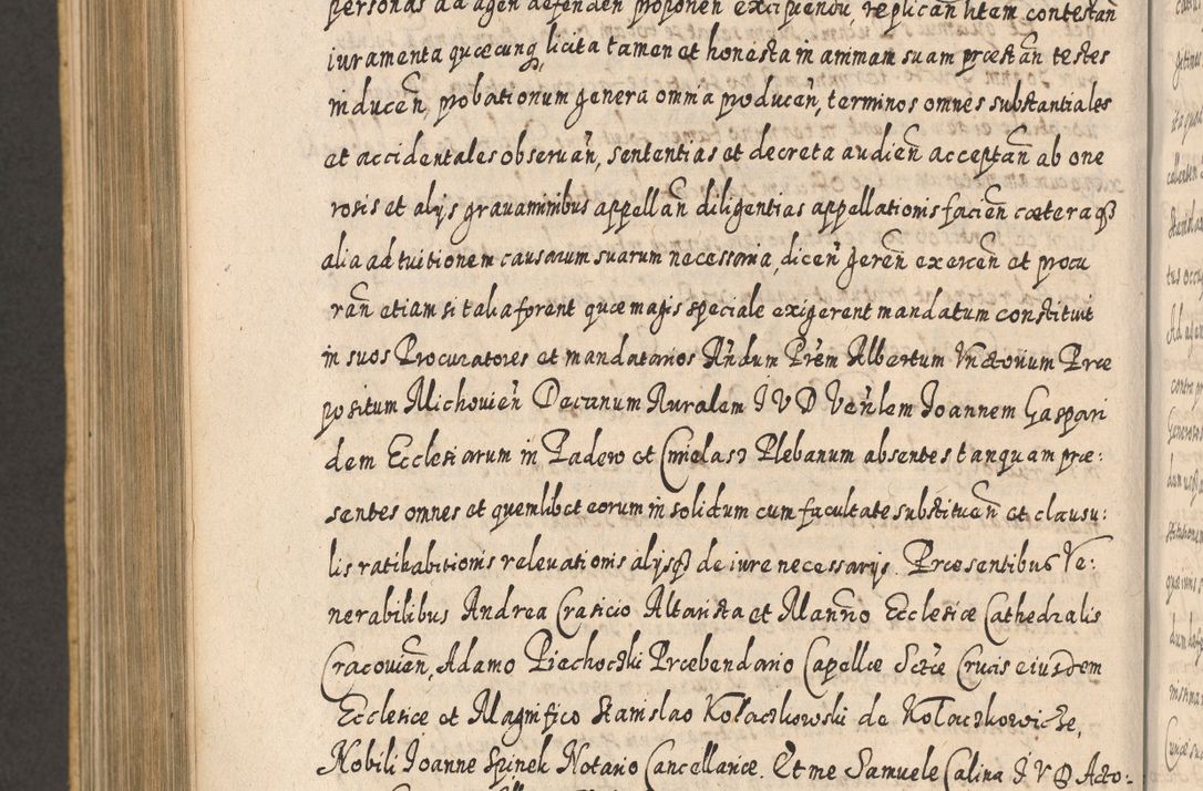 Zdjęcie nr 992 dla obiektu archiwalnego: Acta actorum, causarum spiritualium, civilium, criminalium, obligationum, cessionum, decimarum, testamentorum R. D. Martini Szyszkowski, episcopi Cracoviensis, ducis Severiensis in annis 1617 - 1619. Tomus primus.