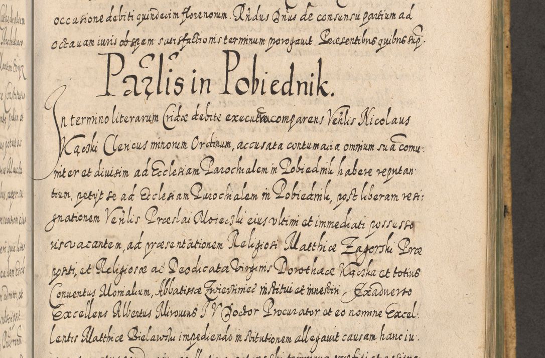 Zdjęcie nr 987 dla obiektu archiwalnego: Acta actorum, causarum spiritualium, civilium, criminalium, obligationum, cessionum, decimarum, testamentorum R. D. Martini Szyszkowski, episcopi Cracoviensis, ducis Severiensis in annis 1617 - 1619. Tomus primus.