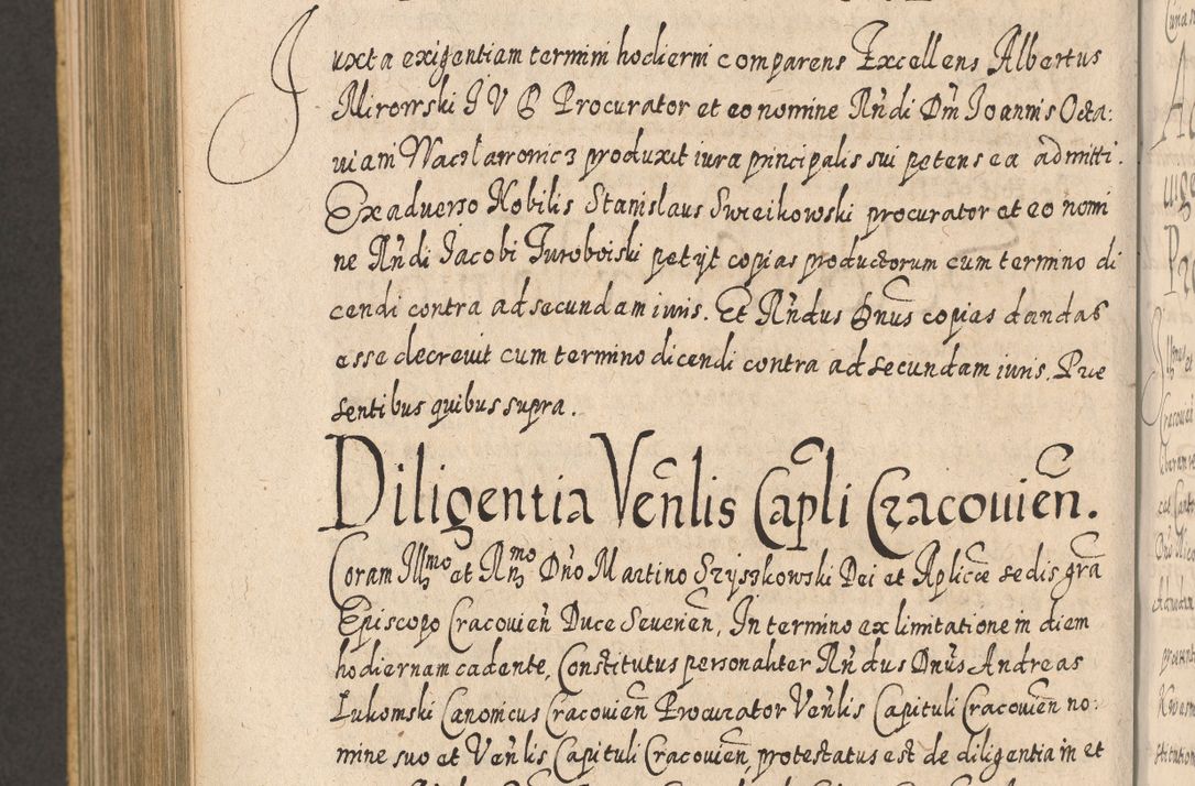 Zdjęcie nr 984 dla obiektu archiwalnego: Acta actorum, causarum spiritualium, civilium, criminalium, obligationum, cessionum, decimarum, testamentorum R. D. Martini Szyszkowski, episcopi Cracoviensis, ducis Severiensis in annis 1617 - 1619. Tomus primus.
