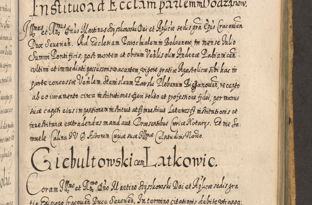 Zdjęcie nr 981 dla obiektu archiwalnego: Acta actorum, causarum spiritualium, civilium, criminalium, obligationum, cessionum, decimarum, testamentorum R. D. Martini Szyszkowski, episcopi Cracoviensis, ducis Severiensis in annis 1617 - 1619. Tomus primus.