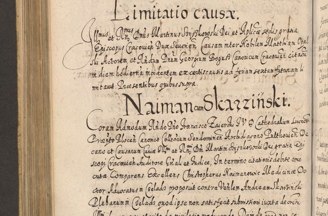 Zdjęcie nr 978 dla obiektu archiwalnego: Acta actorum, causarum spiritualium, civilium, criminalium, obligationum, cessionum, decimarum, testamentorum R. D. Martini Szyszkowski, episcopi Cracoviensis, ducis Severiensis in annis 1617 - 1619. Tomus primus.