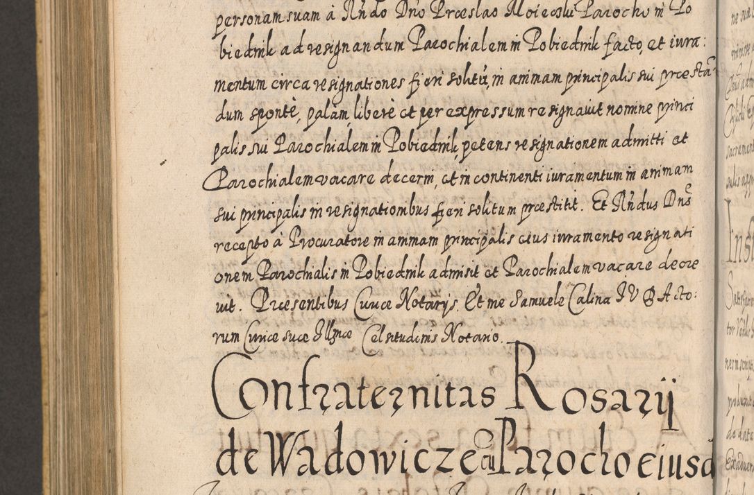 Zdjęcie nr 972 dla obiektu archiwalnego: Acta actorum, causarum spiritualium, civilium, criminalium, obligationum, cessionum, decimarum, testamentorum R. D. Martini Szyszkowski, episcopi Cracoviensis, ducis Severiensis in annis 1617 - 1619. Tomus primus.
