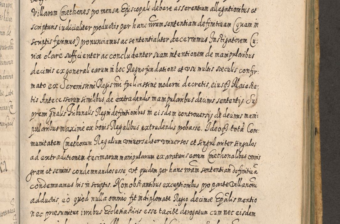 Zdjęcie nr 969 dla obiektu archiwalnego: Acta actorum, causarum spiritualium, civilium, criminalium, obligationum, cessionum, decimarum, testamentorum R. D. Martini Szyszkowski, episcopi Cracoviensis, ducis Severiensis in annis 1617 - 1619. Tomus primus.