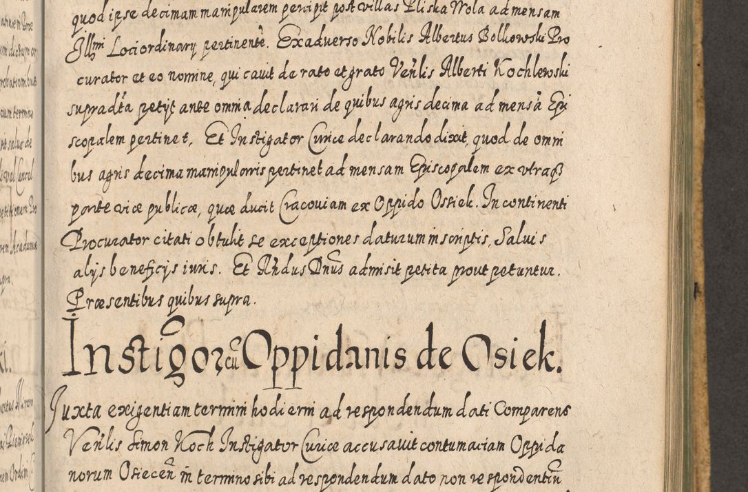Zdjęcie nr 967 dla obiektu archiwalnego: Acta actorum, causarum spiritualium, civilium, criminalium, obligationum, cessionum, decimarum, testamentorum R. D. Martini Szyszkowski, episcopi Cracoviensis, ducis Severiensis in annis 1617 - 1619. Tomus primus.