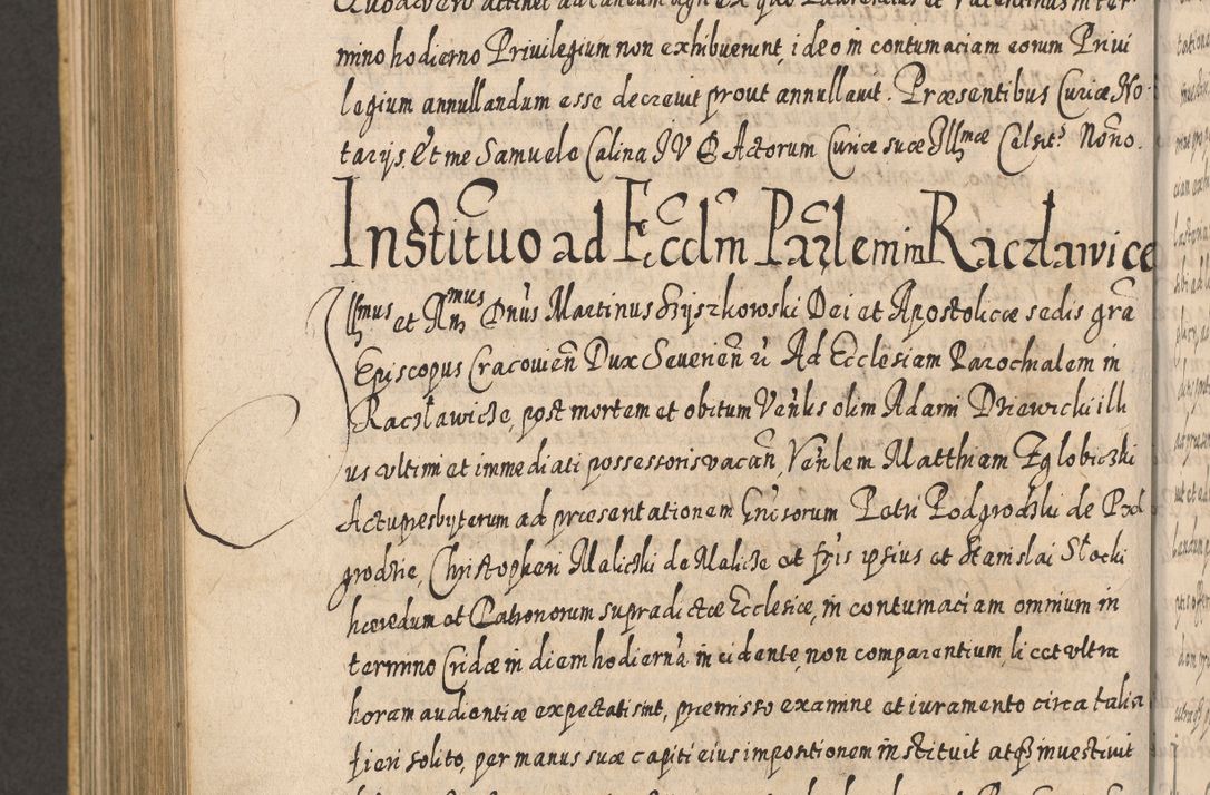 Zdjęcie nr 953 dla obiektu archiwalnego: Acta actorum, causarum spiritualium, civilium, criminalium, obligationum, cessionum, decimarum, testamentorum R. D. Martini Szyszkowski, episcopi Cracoviensis, ducis Severiensis in annis 1617 - 1619. Tomus primus.