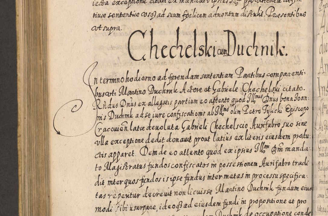 Zdjęcie nr 949 dla obiektu archiwalnego: Acta actorum, causarum spiritualium, civilium, criminalium, obligationum, cessionum, decimarum, testamentorum R. D. Martini Szyszkowski, episcopi Cracoviensis, ducis Severiensis in annis 1617 - 1619. Tomus primus.