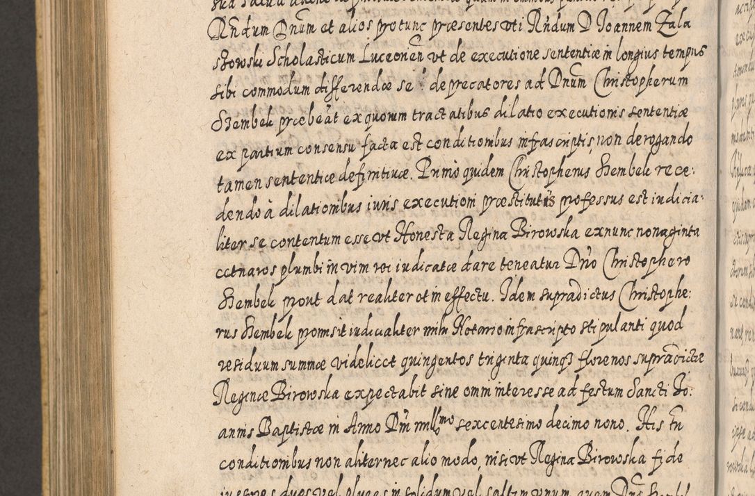 Zdjęcie nr 943 dla obiektu archiwalnego: Acta actorum, causarum spiritualium, civilium, criminalium, obligationum, cessionum, decimarum, testamentorum R. D. Martini Szyszkowski, episcopi Cracoviensis, ducis Severiensis in annis 1617 - 1619. Tomus primus.