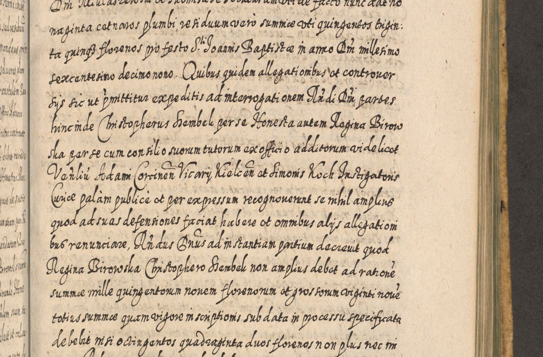 Zdjęcie nr 942 dla obiektu archiwalnego: Acta actorum, causarum spiritualium, civilium, criminalium, obligationum, cessionum, decimarum, testamentorum R. D. Martini Szyszkowski, episcopi Cracoviensis, ducis Severiensis in annis 1617 - 1619. Tomus primus.