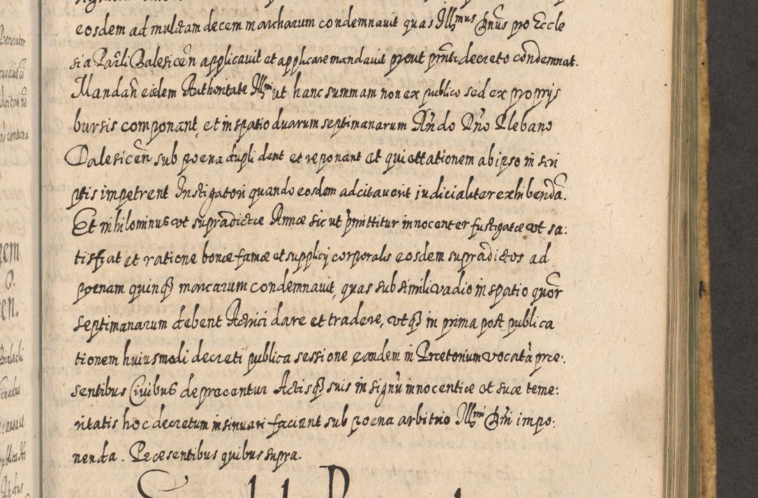 Zdjęcie nr 940 dla obiektu archiwalnego: Acta actorum, causarum spiritualium, civilium, criminalium, obligationum, cessionum, decimarum, testamentorum R. D. Martini Szyszkowski, episcopi Cracoviensis, ducis Severiensis in annis 1617 - 1619. Tomus primus.