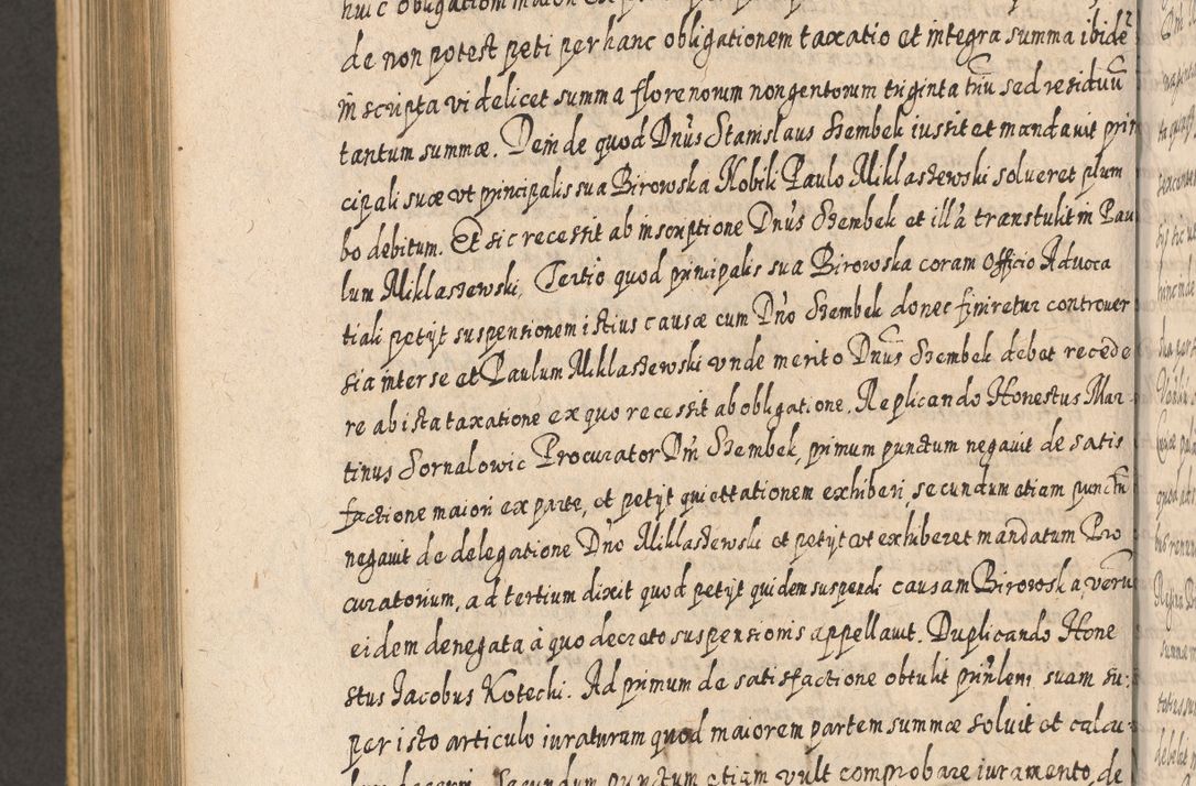 Zdjęcie nr 941 dla obiektu archiwalnego: Acta actorum, causarum spiritualium, civilium, criminalium, obligationum, cessionum, decimarum, testamentorum R. D. Martini Szyszkowski, episcopi Cracoviensis, ducis Severiensis in annis 1617 - 1619. Tomus primus.