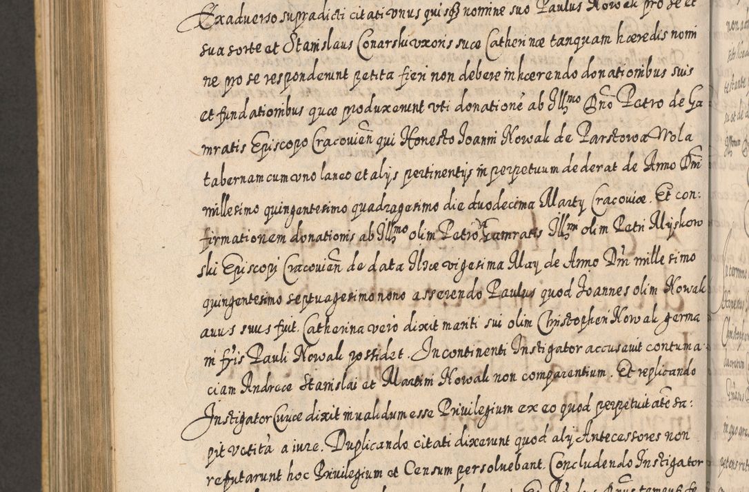 Zdjęcie nr 937 dla obiektu archiwalnego: Acta actorum, causarum spiritualium, civilium, criminalium, obligationum, cessionum, decimarum, testamentorum R. D. Martini Szyszkowski, episcopi Cracoviensis, ducis Severiensis in annis 1617 - 1619. Tomus primus.