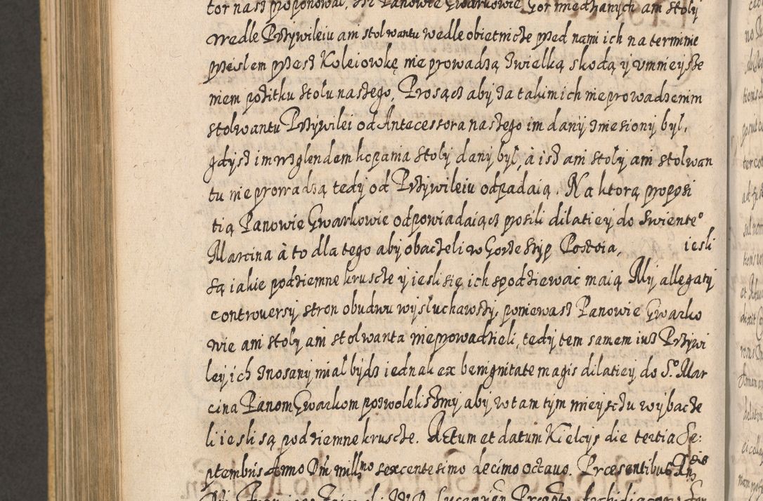 Zdjęcie nr 933 dla obiektu archiwalnego: Acta actorum, causarum spiritualium, civilium, criminalium, obligationum, cessionum, decimarum, testamentorum R. D. Martini Szyszkowski, episcopi Cracoviensis, ducis Severiensis in annis 1617 - 1619. Tomus primus.