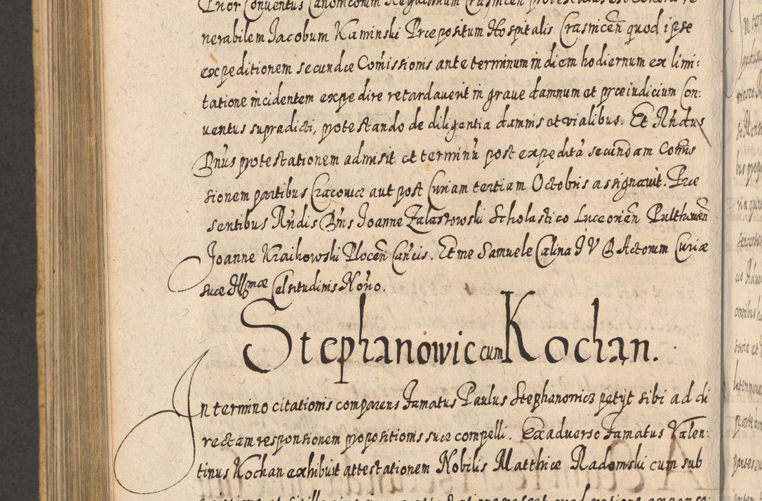 Zdjęcie nr 927 dla obiektu archiwalnego: Acta actorum, causarum spiritualium, civilium, criminalium, obligationum, cessionum, decimarum, testamentorum R. D. Martini Szyszkowski, episcopi Cracoviensis, ducis Severiensis in annis 1617 - 1619. Tomus primus.