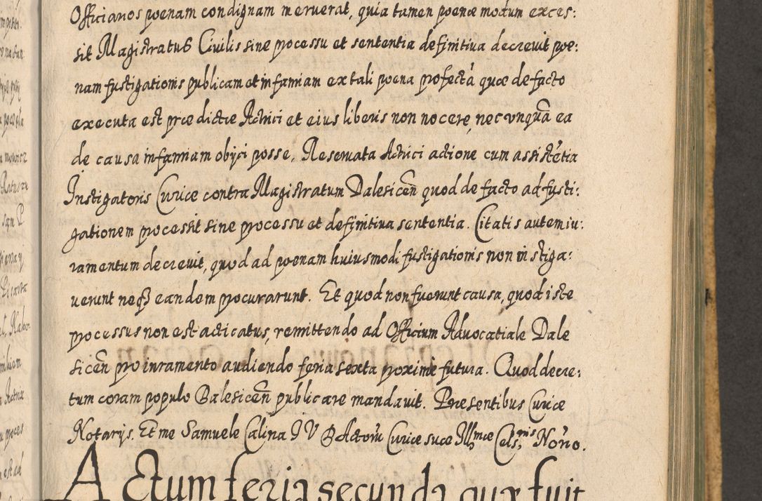 Zdjęcie nr 926 dla obiektu archiwalnego: Acta actorum, causarum spiritualium, civilium, criminalium, obligationum, cessionum, decimarum, testamentorum R. D. Martini Szyszkowski, episcopi Cracoviensis, ducis Severiensis in annis 1617 - 1619. Tomus primus.