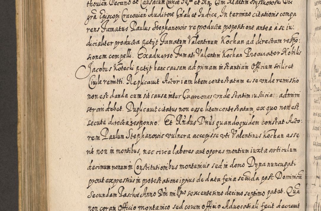Zdjęcie nr 917 dla obiektu archiwalnego: Acta actorum, causarum spiritualium, civilium, criminalium, obligationum, cessionum, decimarum, testamentorum R. D. Martini Szyszkowski, episcopi Cracoviensis, ducis Severiensis in annis 1617 - 1619. Tomus primus.