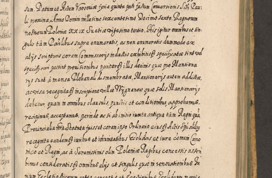 Zdjęcie nr 902 dla obiektu archiwalnego: Acta actorum, causarum spiritualium, civilium, criminalium, obligationum, cessionum, decimarum, testamentorum R. D. Martini Szyszkowski, episcopi Cracoviensis, ducis Severiensis in annis 1617 - 1619. Tomus primus.
