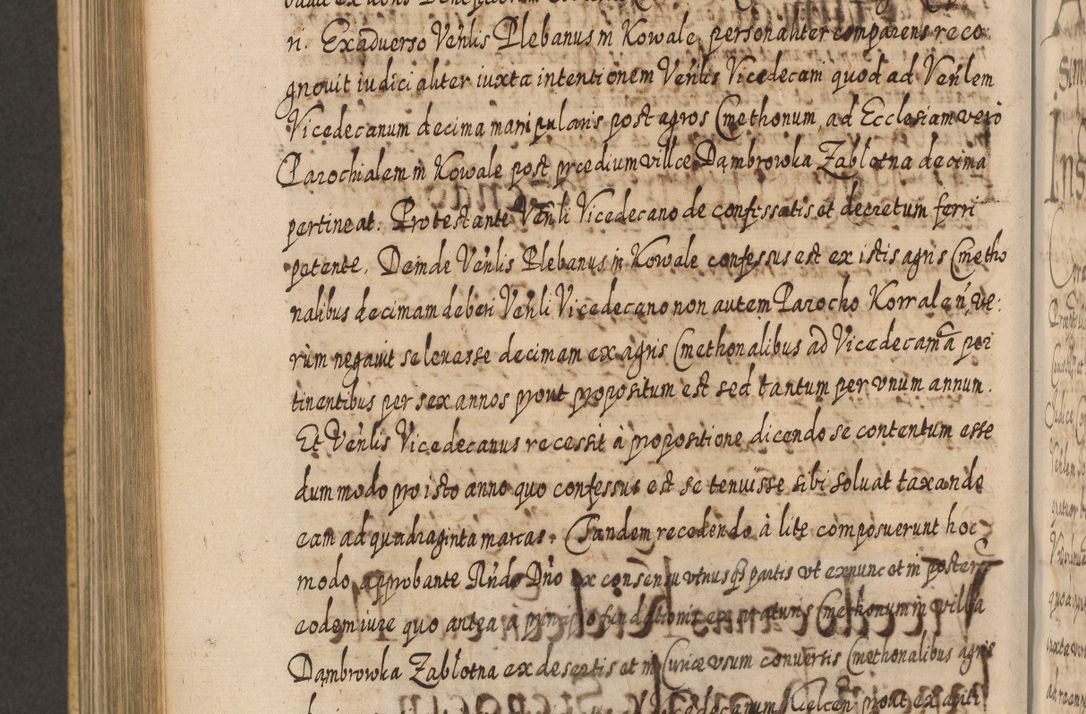Zdjęcie nr 889 dla obiektu archiwalnego: Acta actorum, causarum spiritualium, civilium, criminalium, obligationum, cessionum, decimarum, testamentorum R. D. Martini Szyszkowski, episcopi Cracoviensis, ducis Severiensis in annis 1617 - 1619. Tomus primus.